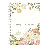 Generisch Bibelstudientagebuch, A5-Format, 21,1 x 14,7 x 1 cm, Schriftplaner, Jahresstudientagebuch, 52-wöchiger Schriftplaner, für Zuhause, Kirche, Ministerium, Kirche, Jugendgruppen