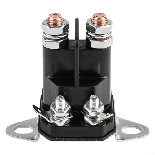 BlesConi Solenoide de arranque de 4 polos de 12 V para Simplicity 700751, para rueda de caballo 110162, para tractores Murray, pieza de interruptor de repuesto para cortacésped