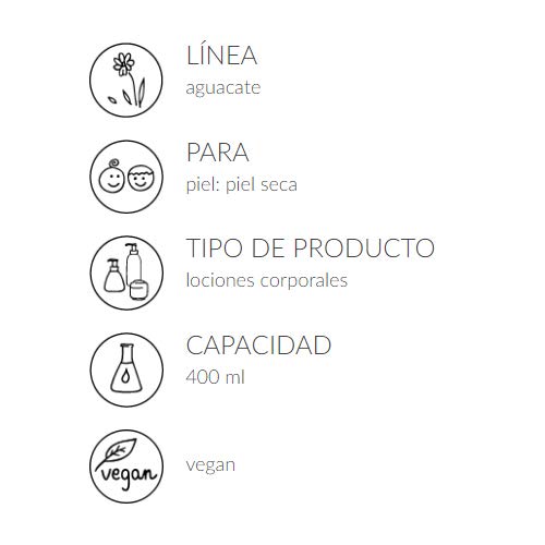 Ziaja Aguacate Loción Corporal 400 ml (ZAC13196) - Imagen 3