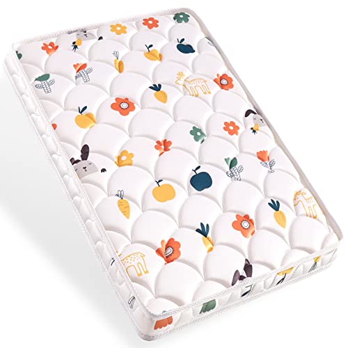 Image of Premium Foam Pack and Play Mattress Topper Fits for Graco & Baby Trend & Pamo Babe Portable PlayYard-Breathable Soft Playpen Mattresses ,Firm and Noiseless PlayYard Mattress,Pack n Play Mattresses Pad