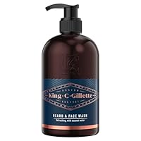 King C. Gillette Beard and Face Wash, 350ml