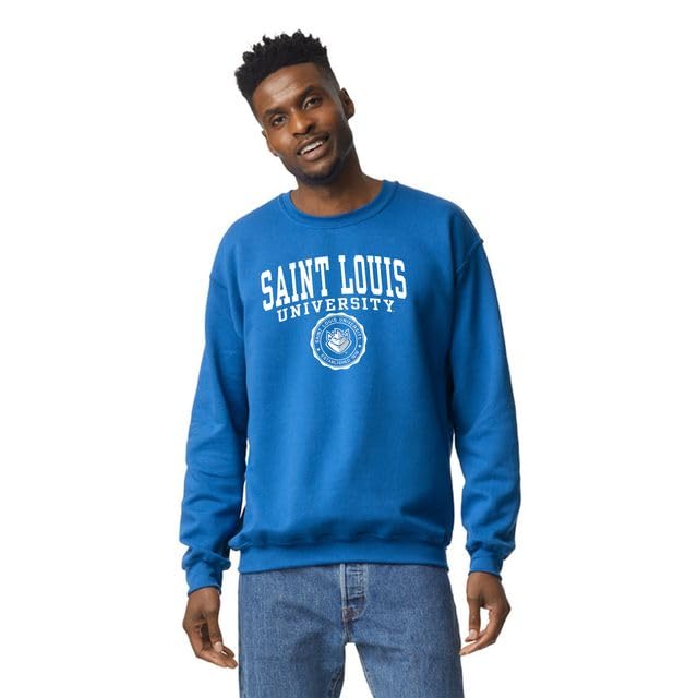 Image of Ivysport Crewneck Sweatshirt for College, Heritage Logo, Color, Adult Unisex