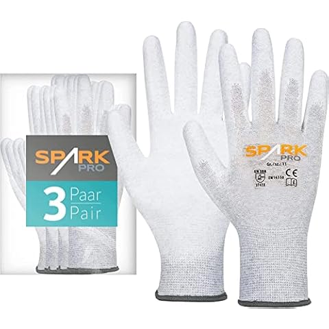 ACE Guantes Antiestáticos Spark Pro - Protección Contra Descargas Eléctricas Cover
