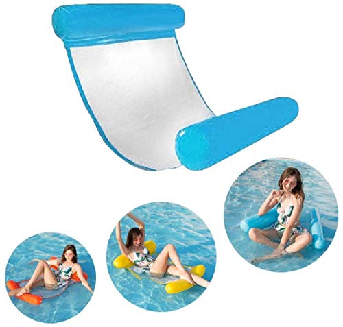 Chaise flottante piscine : finie la surchauffe sur l'eau grâce au siège filet rafraîchissant
