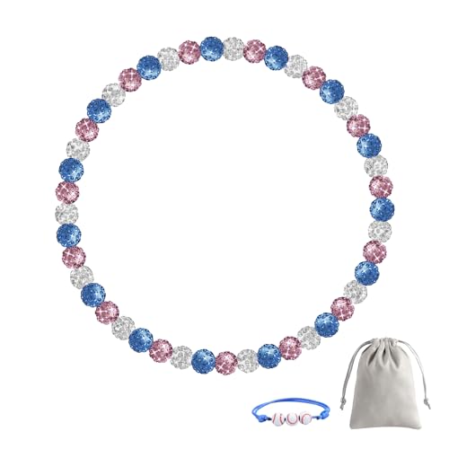 Men's Beaded Baseball Necklace, Bling Ice Collection, 16”-20” Inches, Ideal for Baseball Teams and Enthusiasts