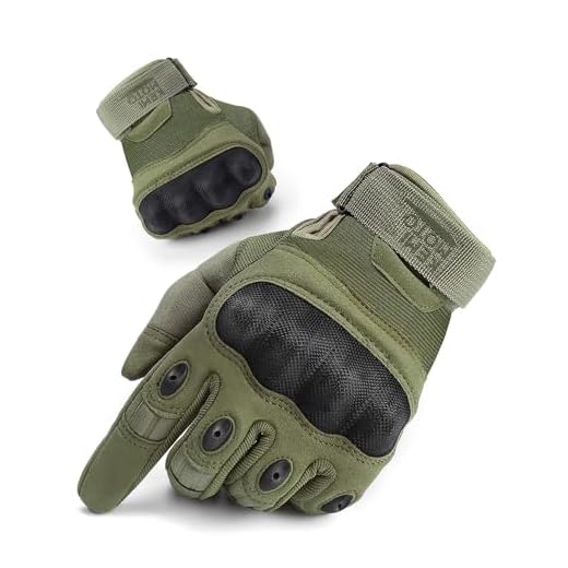 KEMIMOTO Gants tactiques militaires avec protection de la cheville en fibre de carbone et écran tactile, respirants, doigts complets pour bushcraft, chasse et sécurité