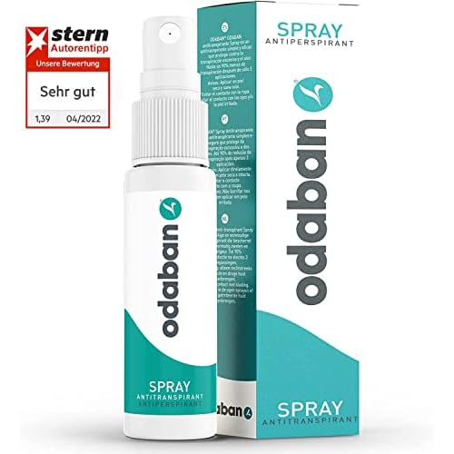 ODABAN Antitranspirant Starkes Schwitzen Anti Schweiß mitt Sweat Stop Mittel Gegen Starkes Schwitzen Deo Mit Aluminium für Hände Kopf Achselschweiß und Hyperhidrose, 1er Pack (1 x 30 ml)