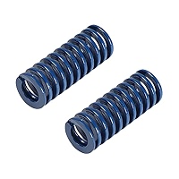 MroMax 3D Printer Die Springs - 0.47" OD, 2.95" Long Light Load Compression Springs, Blue Steel (2 Pieces) - View #10