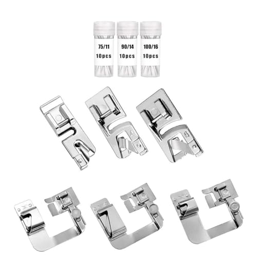 Set de prensatelas para máquina de coser industrial multipropósito miniatura 3