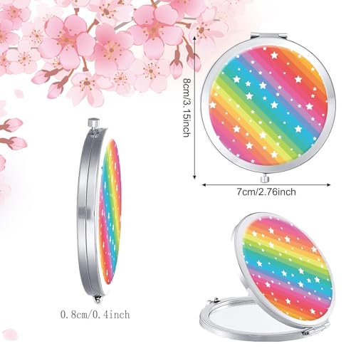50% Off LONNAONE Compact Pocket Makeup Mirror - Only $3.99