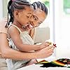 Cinrobiye 30 Sets Black History Month and Juneteenth Party Supplies Craft Kits, African American Ornaments Decorations DIY Sets BHM Festival Crafts Decor for Kente Party Classroom Activities #5