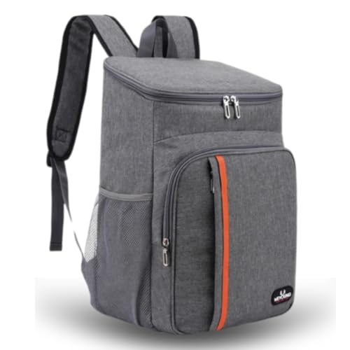 Mochila Cooler Térmica Impermeavel para Viagem, Marmita, Bebidas 18 Litros - Passeios, Praia, Viagem