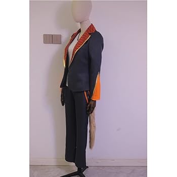 【最終値下げ】伏見ガクコスプレ衣装フルセット　尻尾、耳付き Amazon.co.jp: コスプレ衣装 伏見ガク ふしみがく コスプレ衣装