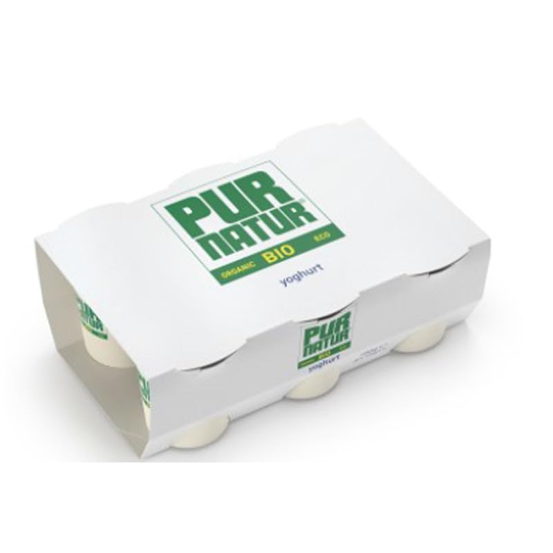 Pur Natur Yaourt naturel (plastique) (lot de 6) 125 g