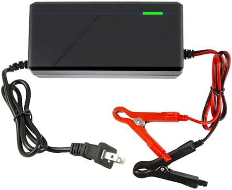 14.6V 10A LiFePO4 Battery Charger for 12V Lithium Iron Phosphate Batteries – Fast Charging, High Efficiency, LED Indicator, Durable Design with Overheat Protection