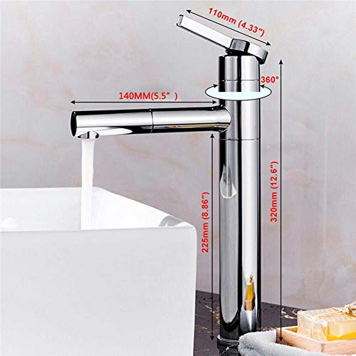 Rubinetteria girevole a 360° per lavabo, lavabo