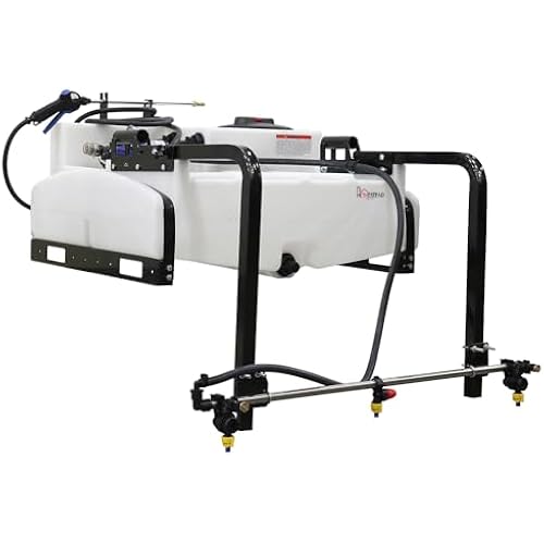 Homestead 50 Gallon Prime UTV Broadcast Sprayer - Up to 30 Foot Swath, 3.0GPM