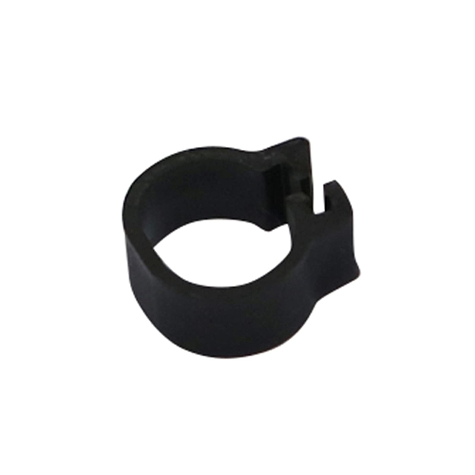 Poultry Leg Bands for Birds, 200pcs, Inner Diameter 8mm, Foot Clip Rings for Pigeon Chicks Duck Parrot Identification Supplies(Black)