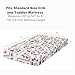 Baby Boy Fitted Crib Sheet Choo Choo Train, 100% Soft Breathable Microfiber Baby Sheet, Fits Standard Size Crib Mattress 28in x 52in, Nursery Sheet
