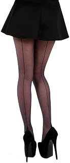 Amazon.com: tights with line down back