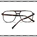SUNBSR Fashion Square Glasses for Women Men Retro Square Aviator 90s Blue Light Blocking Glasses Computer Eyewear (Tortoise)