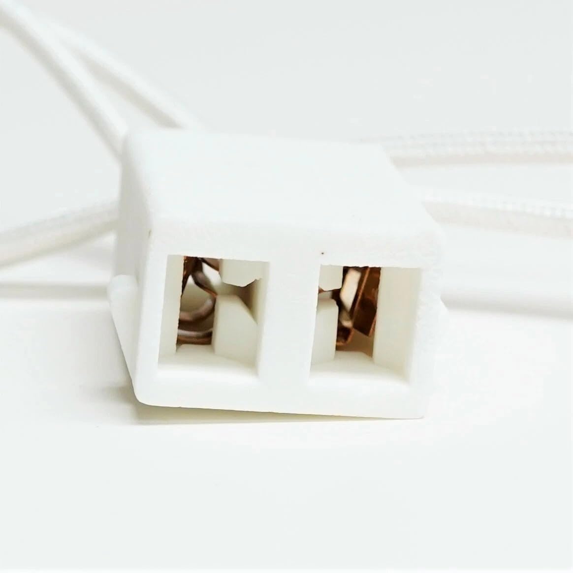 12001676_4_PAK Range Burner receptacles set -for Whirlpool Electric stove Range Burner，2 metal brackets for Universal, 1 ceramic block, Replace parts for number 12001676, PS1570190,