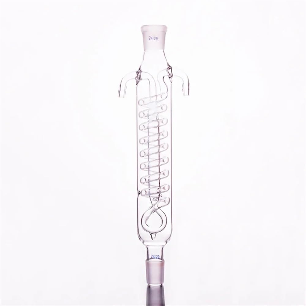 Équipements et fournitures de laboratoire Condenseur à reflux haute capacité 400 mm, embouchure rodée standard 24/29
