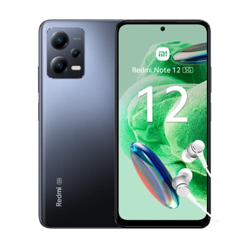 Redmi Note 12 5G - Smartphone de 4+128GB, Pantalla de 6,67' AMOLED FHD+ 120Hz, Qualcomm Snapdragon 4...