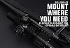 Monstrum Picatinny Rail Mount for Savage Axis | Includes Both #6 and #8 Screws for Compatibility Across All Generation Savage Axis Models | 0 MOA #5