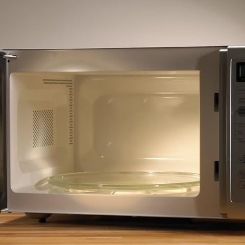 Assiette en verre pour micro-ondes standard pour stopper les secousses - 6