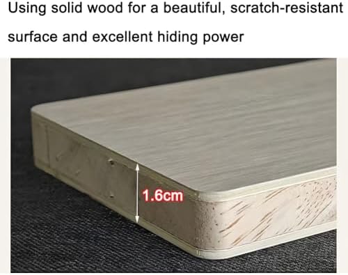 Modular Pegboard Organizer - 40x60 cm Multifunctional Wood Wall Storage Panels, 1.6cm Thick Perforated Tool Holder for Home, Office, Garage, Craft Room