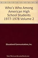 Who's Who Among American High School Students 1977-1978 Volume 2 0915130203 Book Cover