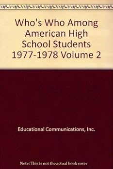 Hardcover Who's Who Among American High School Students 1977-1978 Volume 2 Book
