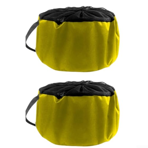 Bolsa de almacenamiento de manguera impermeable de tela Oxford con parte superior de malla transpirable, tamaño grande adecuada para mangueras de jardín, cables de alimentación y eléctricos, fácil de