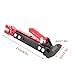 Motorcycle Foot Side Support Stand Universal Adjustable Aluminum Alloy Tripod Kickstand Foot Side Support Stand(Red), Car modifiion/retrofitting,Other modifiions