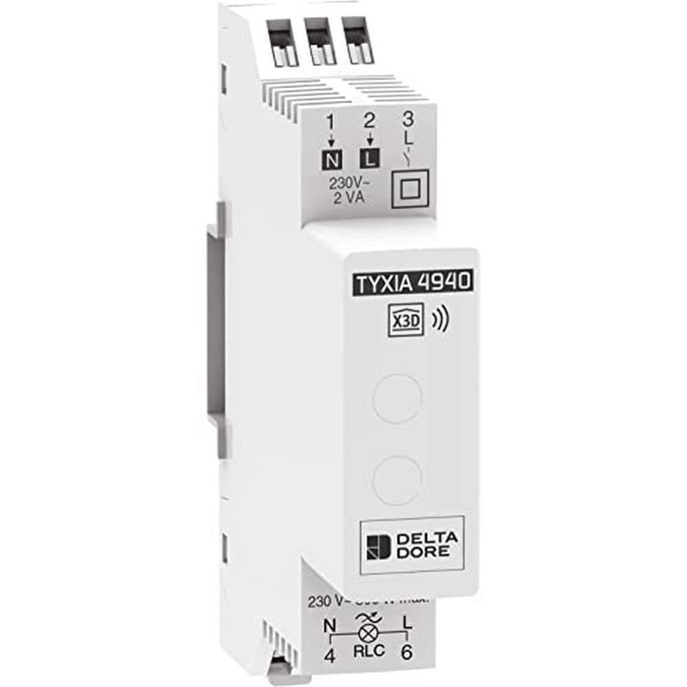 Delta Dore DEL6351387 Tyxia 4940 récepteur, Blanc