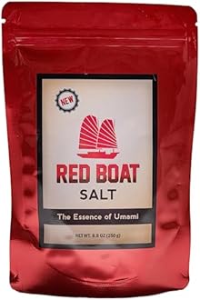 Red Boat Umami Salt | Salt infused with premium fish sauce | All Natural Handcrafted Seasoning | Keto, Paleo, & Whole 30 friendly | Gluten and sugar free with no preservatives | (8.8 Oz)