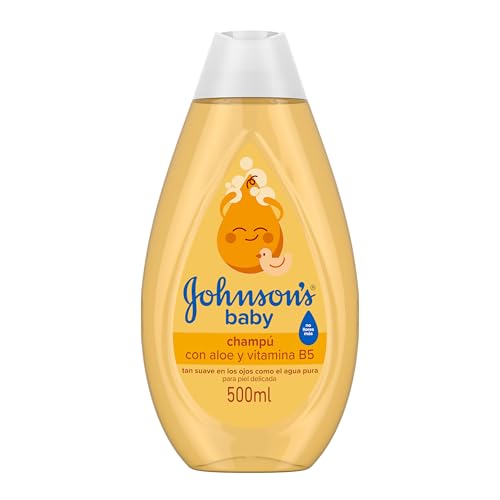 Johnson's Baby Champú Clásico, pelo suave, brillante e hidratado - 500 ml
