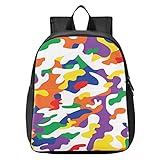 Características: Esta es una mochila de estilo simple, sin forro, impresión frontal, sin hebilla; adecuada para la escuela, viajes, salidas, uso diario