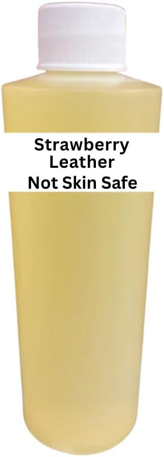 Strawberry Leather from Our Leather Collection - Perfect for Adding Aroma to Freshies, Candles, Soaps, and Diffusers - 16 oz