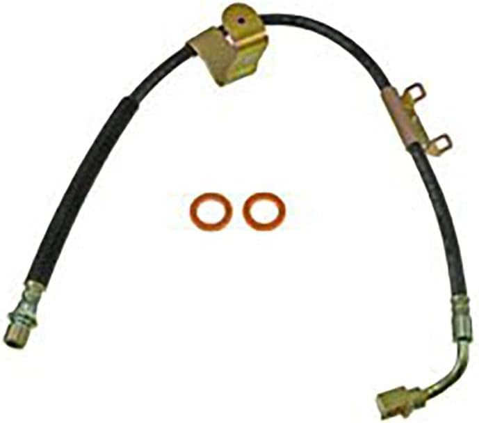 Brake Hose Kit - Set of 4 Brake Line Front and Rear Brake Hydraulic Hose for Chevrolet Avalanche 2500 2002-2005 for Chevy Avalanche 2500 2002-2005 for Chevrolet Silverado 1500 2002-2006