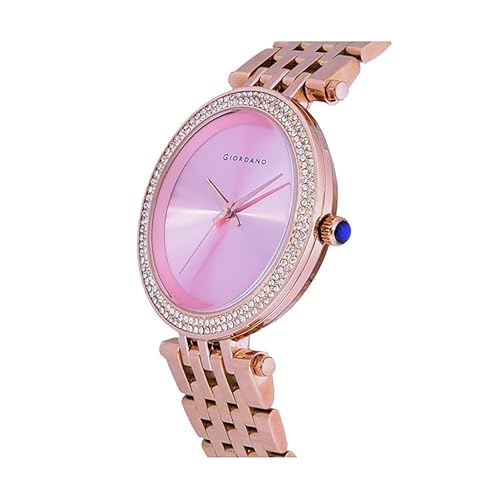 Giordano-Analog-Watch-for-Women-Diamond-Set-with-Metal-Strap-Ladies-Water-Resistant-Wrist-Watch-for-Female-GZ-60015