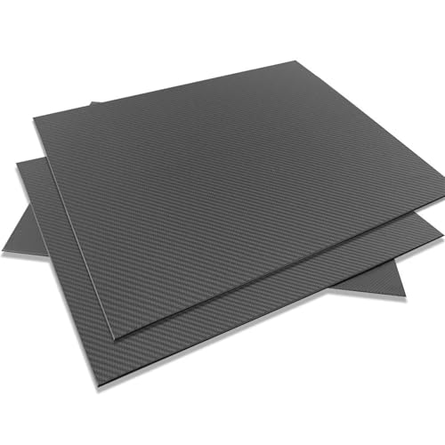 1pcs 500x600mm 3K Full Carbon Fiber Board Sheet Thickness 3MM 4MM 5MM 6MM for RC Model Accessories 3k Carbon Fiber(3.0mm Twill Glossy)