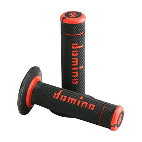 Domino Xtreme Grips - Black/Orange miniatura 1