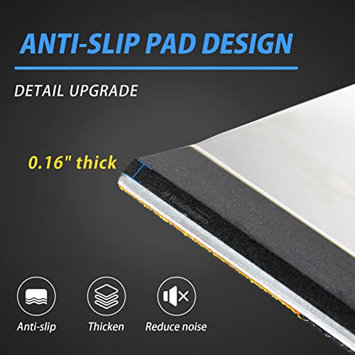 Ruedamann Threshold Ramp, Aluminum With 600Lbs Load Capacity, Portable And Anti-Slip Surface, Wheelchair Ramp For Doorway, 10L X 31.5W Inch, Black #TOP4