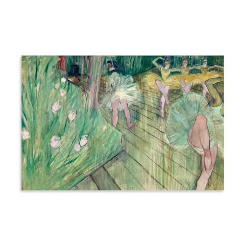 Ballerines de Toulouse-Lautrec décoration murale vintage pour sublimer le mur de votre chambre
