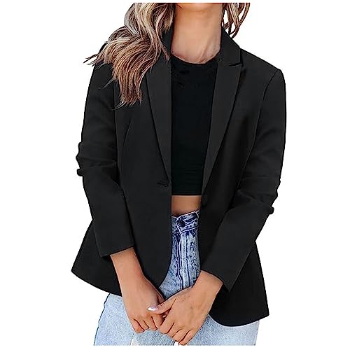 Blazers for Women Casual Long Sleeve Work Office Jacket Blazer Loose Lightweigth Summer Open Front Suit Jackets Outfit