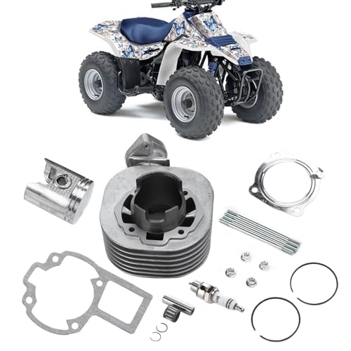 Kit cylindre piston Aramox 11210 40B01 pour Quad Suzuki LT80 1987-2006 avec joints et bougie