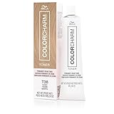 COLORCHARM Permanent Crème Toner| Free of Animal-Derivied Ingredients| Parabens Free| Gluten Free| T38 Ivory| 2 Fl Oz