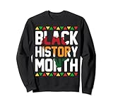 black history month melanin pride afroamericano felpa